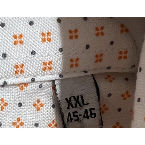 VOLS TENNESSEE Orange White Button Down Long Sleeve Shirt Fredrick Martin XXL - Picture 5 of 6